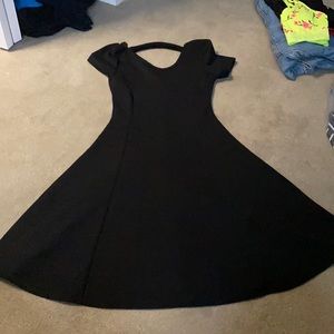 black dress